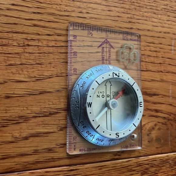 Original Silva System Official Girl Scout Compass GSA - Picture 3 of 7